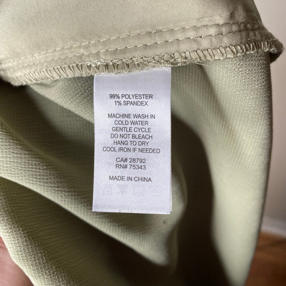 JOIE Sage Green Lightweight Wide Leg Pull On Pants Flowy Size XL - Picture 5 of 9